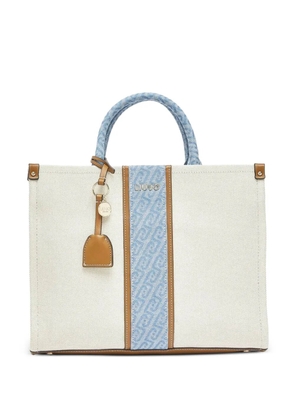 LIU JO patterned strap tote bag - Neutrals