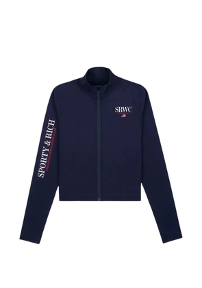 Sporty & Rich zip-up jacket - Blue