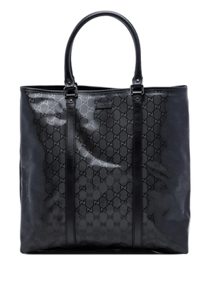 Gucci Pre-Owned 2016-2026 GG Imprime Joy Vertical tote bag - Black