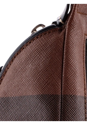 Burberry Pre-Owned Cason Bum Bag Check E-Canvas Medium belt bag - Brown