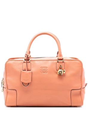 Loewe Pre-Owned 2013 Limited Edition Leather Bull Charm Amazona 36 handbag - Orange