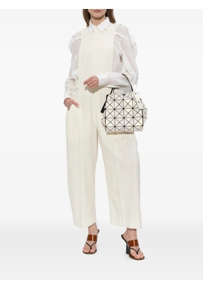 Issey Miyake button cutout jumpsuit - Neutrals