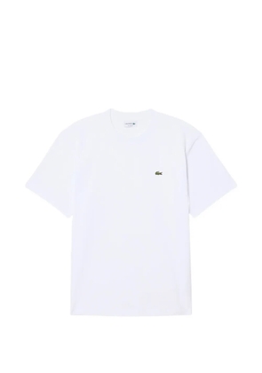 Lacoste embroidered-logo T-shirt - White