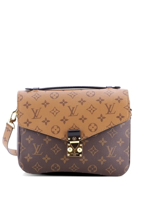 Louis Vuitton Pre-Owned Pochette Metis Reverse Monogram Canvas crossbody bag - Brown