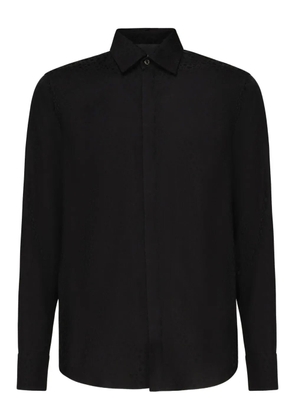 John Richmond classic-collar shirt - Black