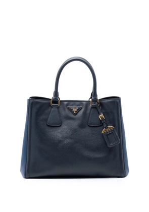 Prada Pre-Owned 2010-2026 Medium Bicolor Saffiano Lux Galleria Satche satchel - Blue