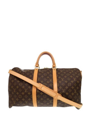 Louis Vuitton Pre-Owned 1998 Monogram Keepall Bandouliere 50 travel bag - Brown