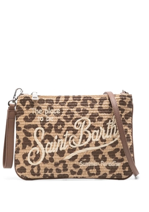 MC2 Saint Barth leopard-print cross body bag - Neutrals