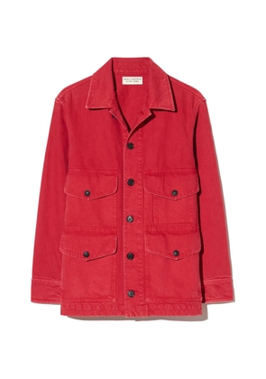 Nili Lotan Leroy buttoned pocket jacket - Red