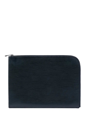 Louis Vuitton Pre-Owned 2015 Epi Pochette Jour GM clutch bag - Blue