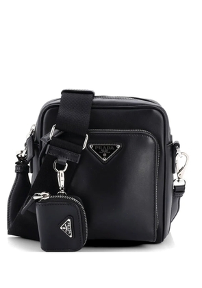 Prada Pre-Owned Front Pocket Leather Small crossbody bag - Black