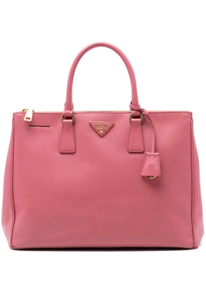 Prada Pre-Owned 2010-2025 Large Saffiano Lux Galleria Double Zip tote bag - Pink