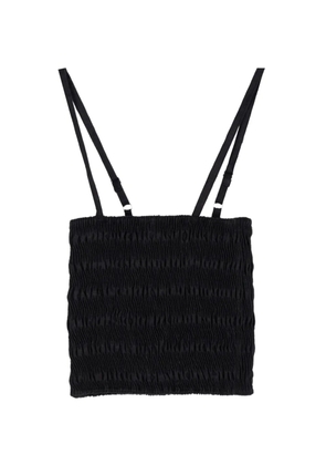 Faithfull the Brand shirred top - Black