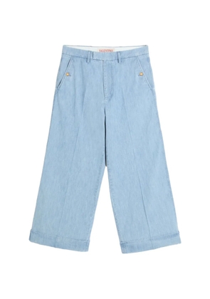 Valentino Garavani cuffed jeans - Blue
