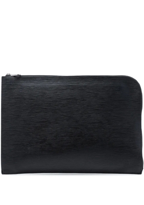 Louis Vuitton Pre-Owned 2013 Epi Pochette Jour GM clutch bag - Black