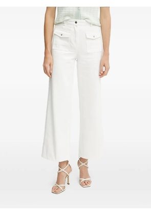 Morgan cropped jeans - White