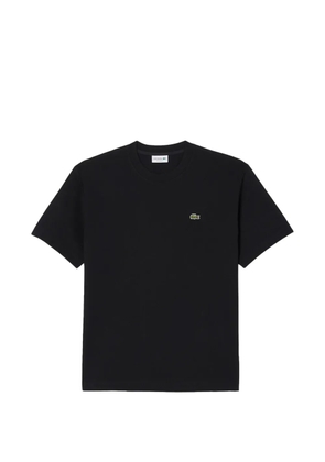 Lacoste embroidered-logo T-shirt - Black