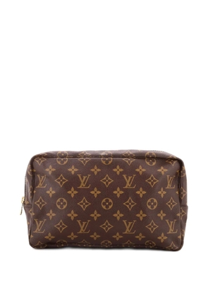 Louis Vuitton Pre-Owned Trousse Toiletry Monogram Canvas 28 pouch - Brown