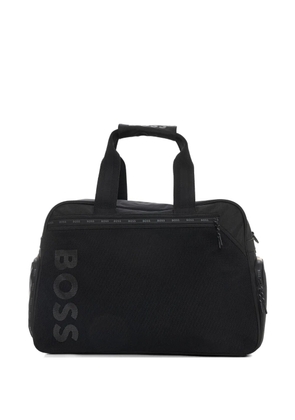BOSS logo holdall - Black