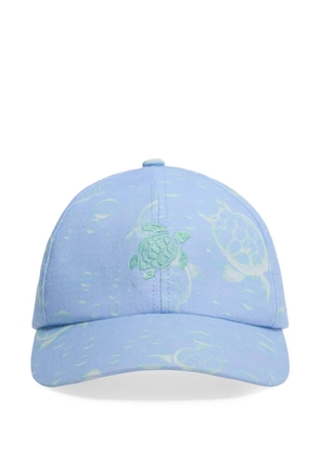 Vilebrequin embroidered baseball cap - Blue