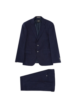 BOSS button two-piece suit - Blue