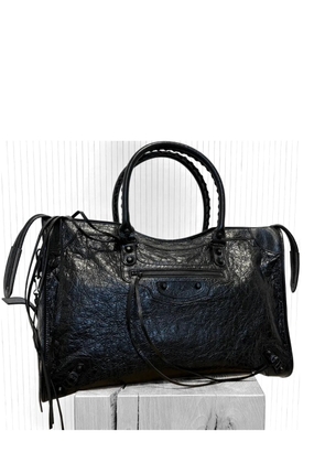 Balenciaga large Le City shoulder bag - Black