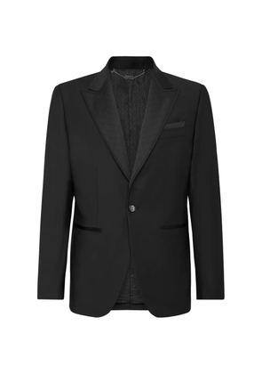 Billionaire buttoned blazer - Black