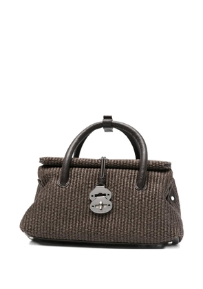 Zanellato Dotta top-handle tote bag - Brown