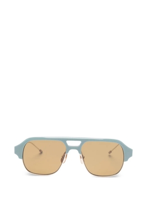 Thom Browne Eyewear pilot-frame sunglasses - Gold