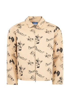MARKET smiley cubism patterned jacket - Neutrals