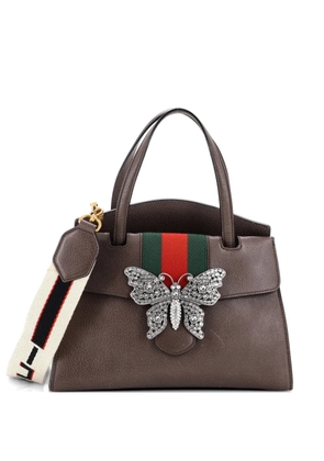 Gucci Pre-Owned Totem Top Handle Bag Leather Medium tote bag - Brown