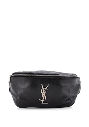Saint Laurent Pre-Owned Classic Monogram Leather belt bag - Black