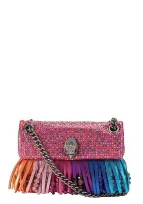 Kurt Geiger mini fringed shoulder bag - Pink