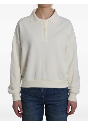 The Row Corzas longsleeved polo shirt - Neutrals