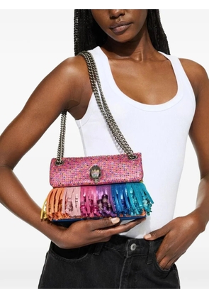 Kurt Geiger mini fringed shoulder bag - Pink