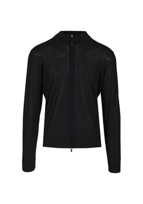 Filippo De Laurentiis zip-up sweater - Black