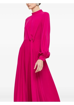 NISSA high-neck maxi dress - Pink
