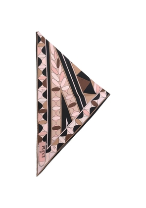 PUCCI printed silk scarf - Pink