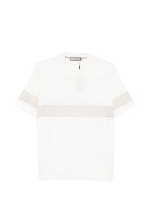 Canali crew-neck T-shirt - White