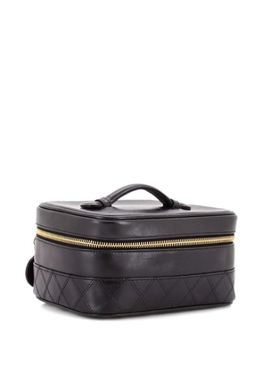 CHANEL Pre-Owned Cosmetic Case Lambskin pouch - Black