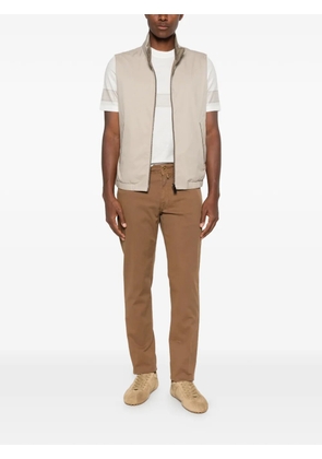 Canali crew-neck T-shirt - White