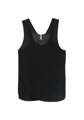 Daniele Fiesoli V-neck sleeveless top - Black