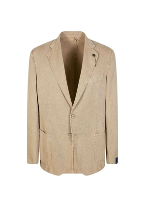 Santaniello pin jacket - Neutrals