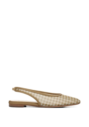 Vince Daphne gingham pumps - Neutrals