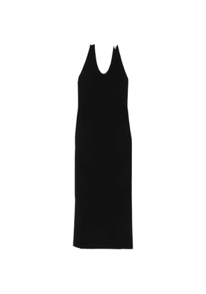 TOTEME halterneck midi dress - Black