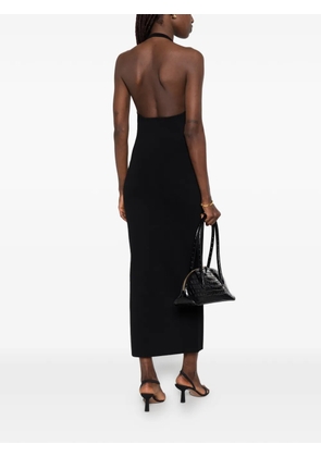 TOTEME halterneck midi dress - Black