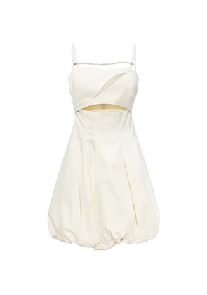Versace Jeans Couture Bra Pearl mini dress - White