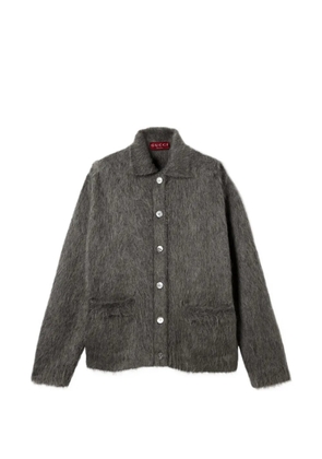 Gucci mohair-blend cardigan - Grey
