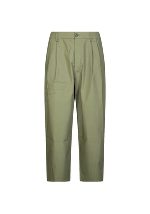 WOC pleated trousers - Green