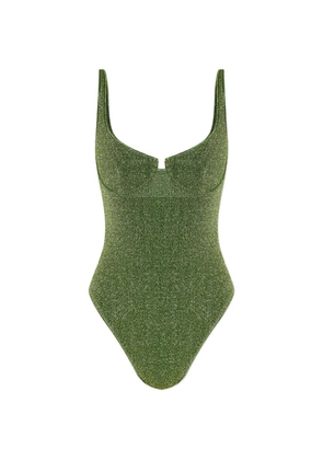Oséree cut-out swimsuit - Green